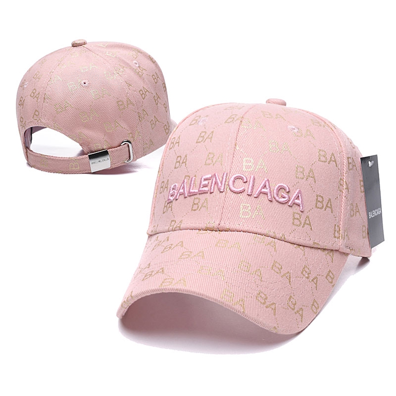 balenciaga pink cap