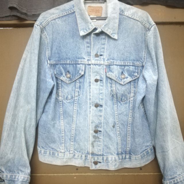 Levis denim jacket made in USA | Shopee Malaysia