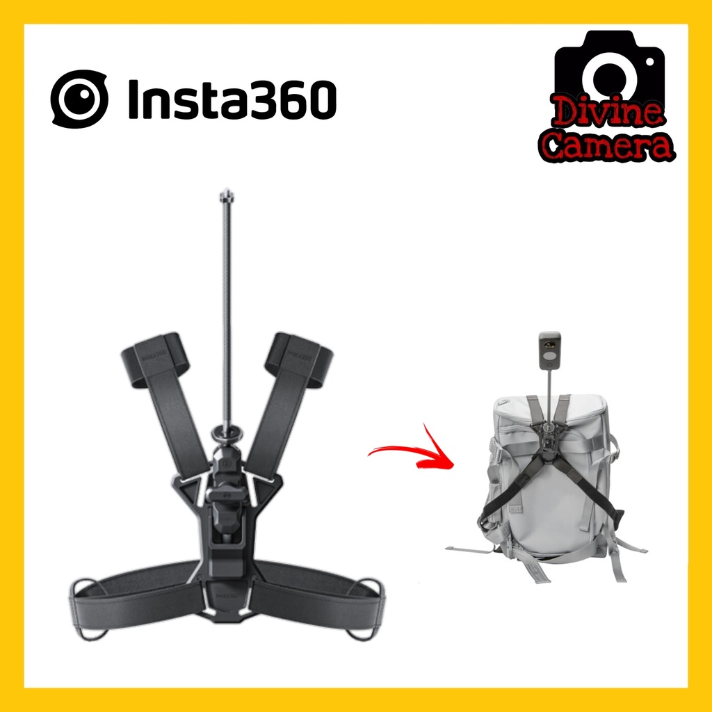 Insta360 ThirdPerson Backpack Mount Bundle Shopee Malaysia