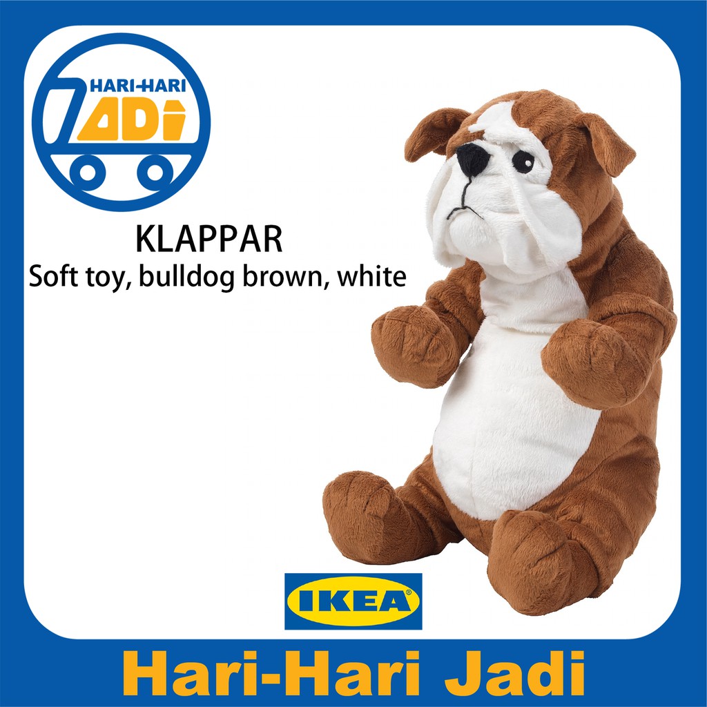 ikea bulldog toy