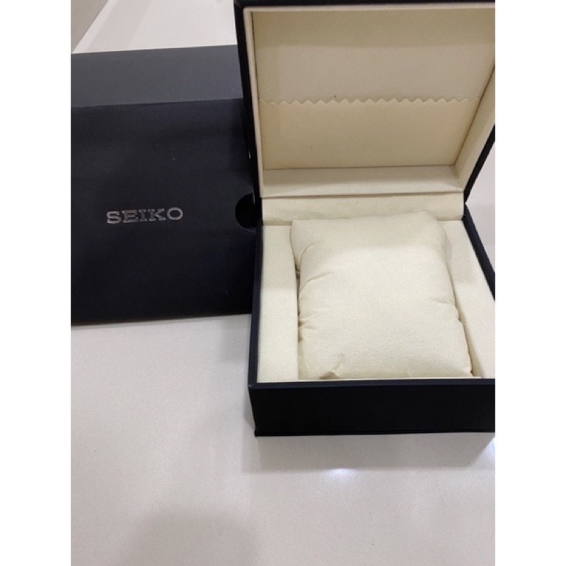 Seiko Watch Box Black Colour Leather | Shopee Malaysia