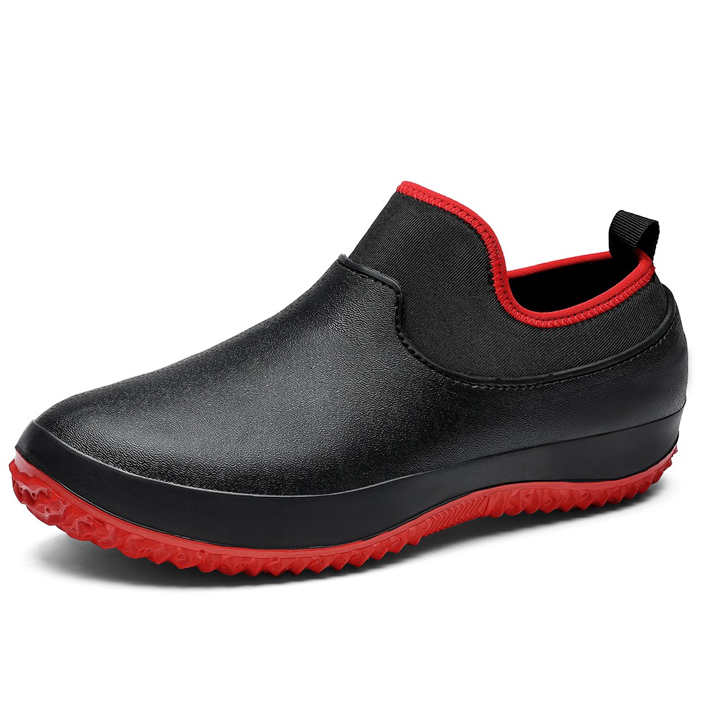 Spd9095 Chef Shoes Kitchen Special Shoes Waterproof Non Slip Water Shoes Rain Boots Men And