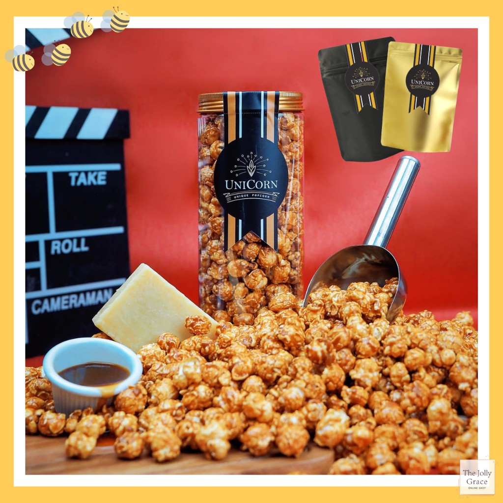 [New Flavour] Popcorn Caramel Unicorn Unique Premium Popcorn 优质焦糖爆米花