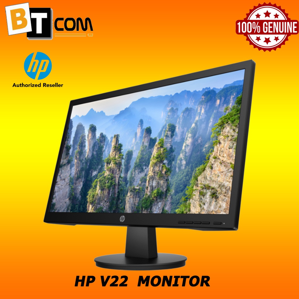 HP V22 Full HD 21.5" Display Monitor 9SV79AAAB4 Shopee Malaysia