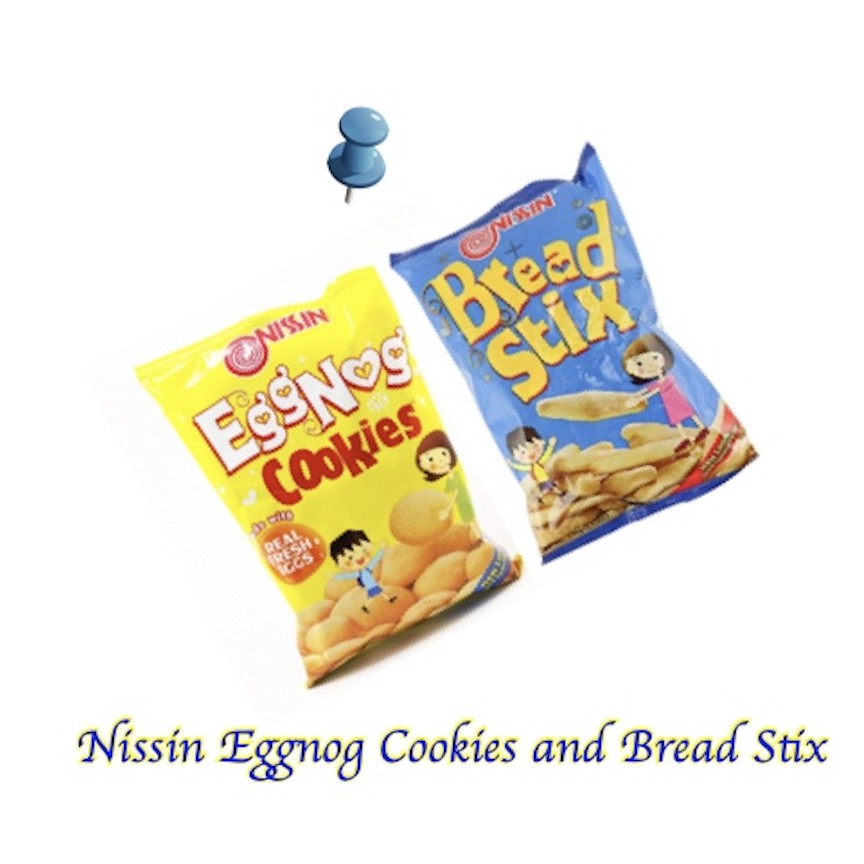NISSIN BREAD STIX 130g AND NISSIN EGGNOG COOKIES 130g Shopee Malaysia
