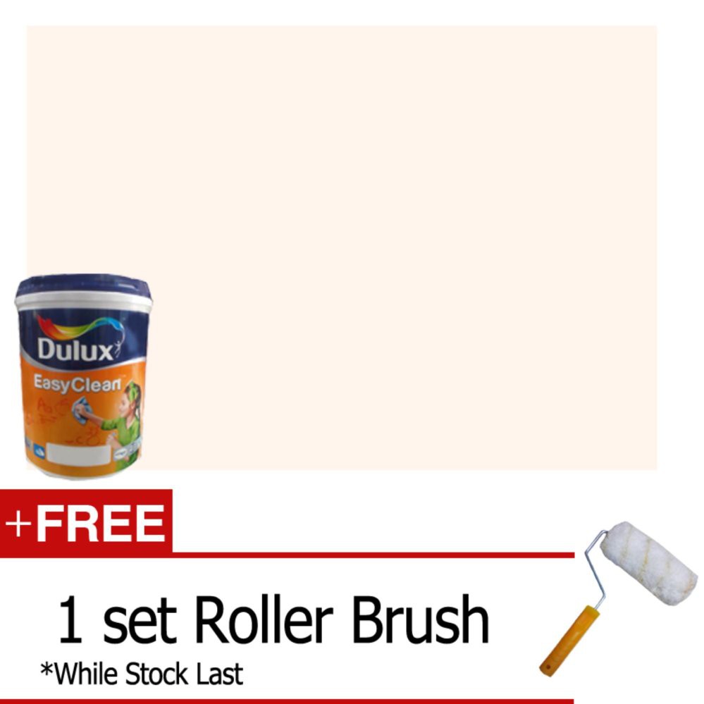 Ici Dulux Easy Clean Rose White Dsecc Liter Shopee Malaysia