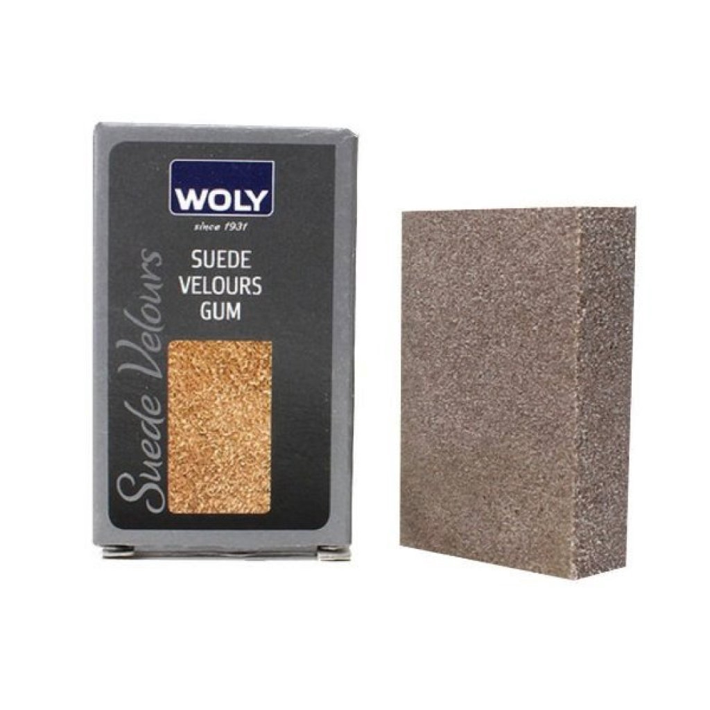 Woly Suede Velours Gum, Special Stain Remover for All Suede Leather