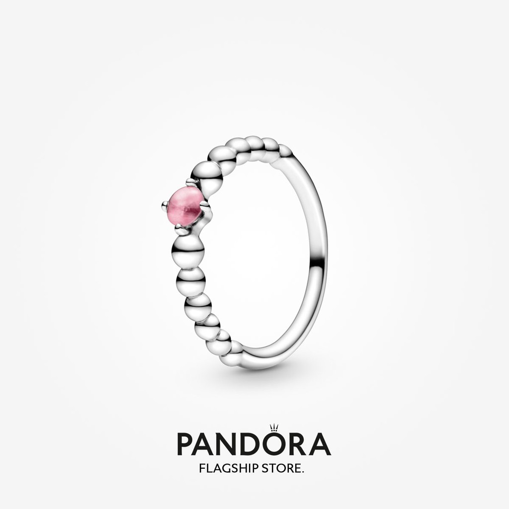 Pandora Petal Pink Beaded Ring | Shopee Malaysia