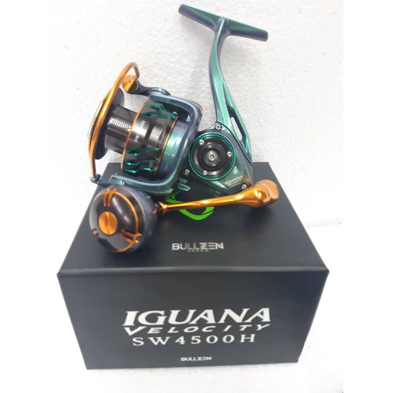 Bullzen Iguana Velocity Sw Heavy Duty Reel Shopee Malaysia