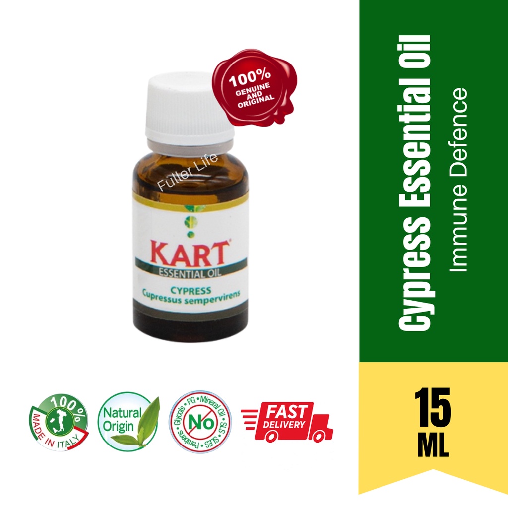 Natura House KART Cypress Essential Oil Improves Blood Circulation