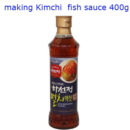 Korean Fish Sauce for Making Kimchi Korean Fish Sauce Ready Stocks 400g