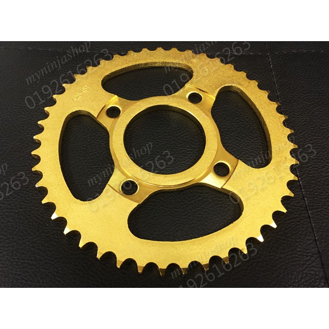 honda rs 150 sprocket combination