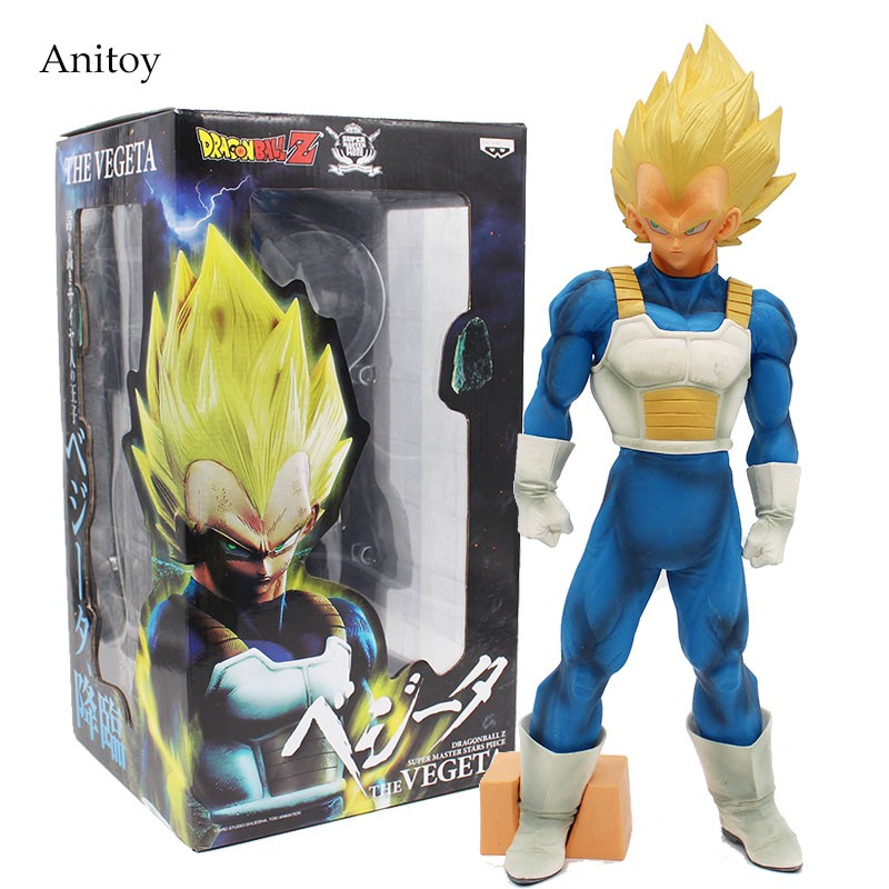 Smsp Super Master Stars Piece Dragon Ball Z Vegeta Action Figure Model Toy 30cm Shopee Malaysia