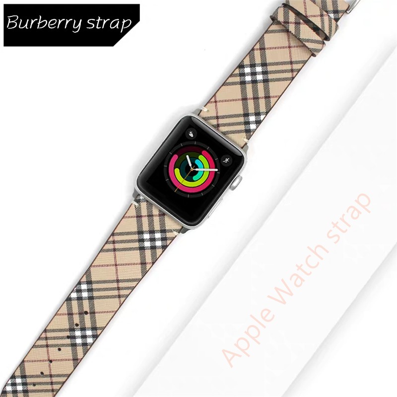 Featured image of post Burberry Apple Watch Band 44Mm Fashion elastic watch band apple watch all series burberry inspired athleisure style stretch watch band