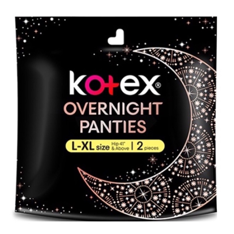 Kotex Overnight Panties L Xl Shopee Malaysia