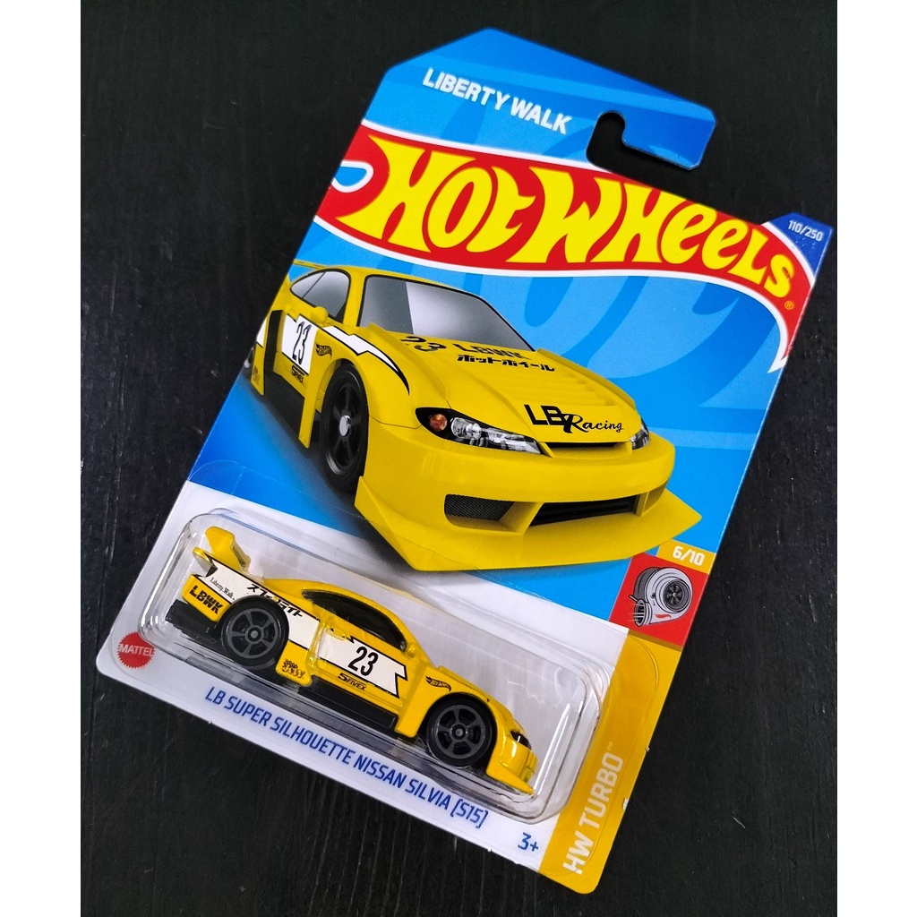 Hot Wheels LB Super Silhouette Nissan Silvia (S15) Yellow HW TURBO ...