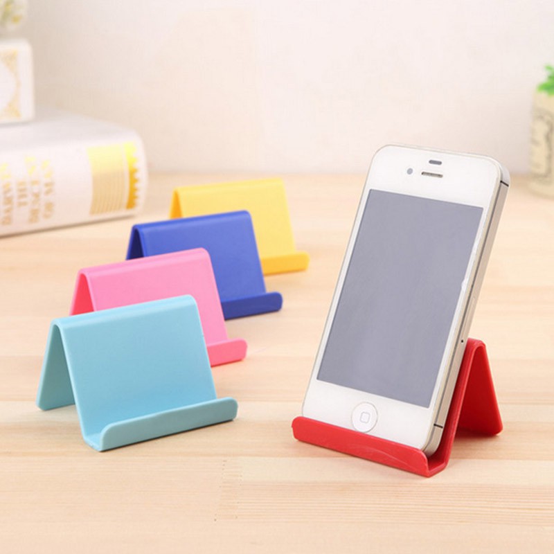 Candy Color Fixed Holder Mobile Phone Holder Mini Portable Kitchen