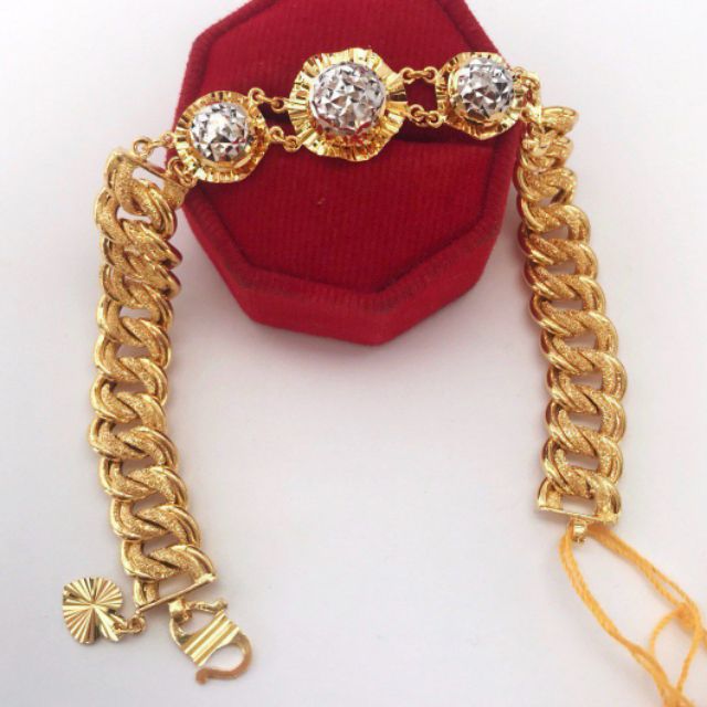  Gelang  coco topi  emas  916 tulen Shopee Malaysia