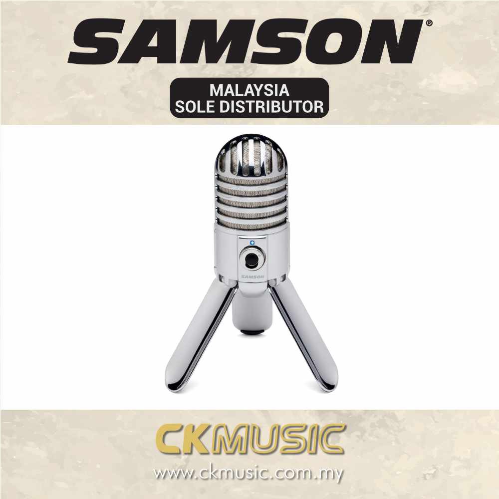 Samson Meteor Mic USB Studio Condenser Microphone Shopee Malaysia