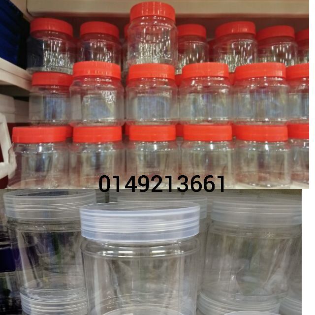 Plastik Balang Kuih 750ml Code 4017 Tutup Putih Atau Merah Shopee Malaysia