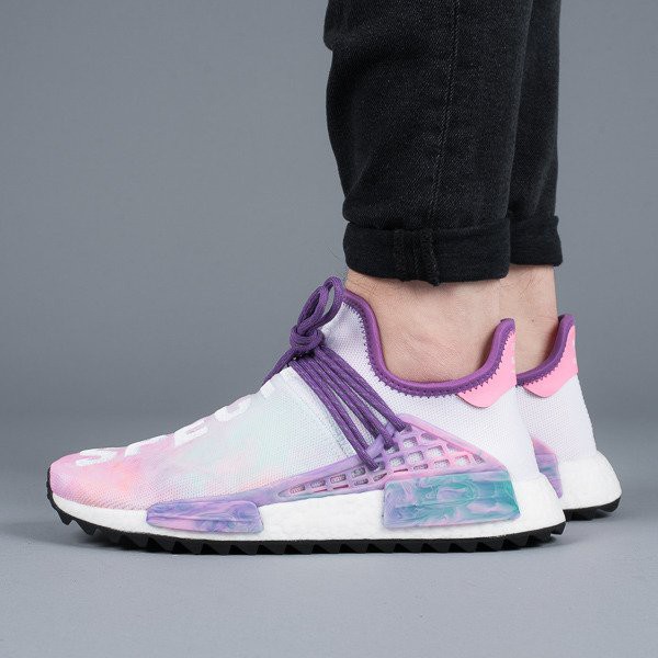 nmd human race pink glow