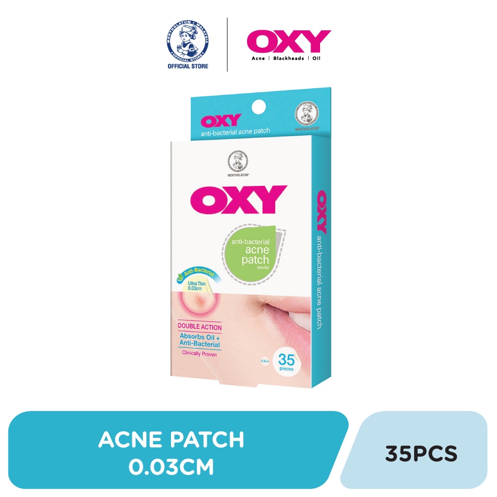 Oxy Anti-Bacterial Night Acne Patch (0.03cm) 35's [Fight Pimples/ Anti ...