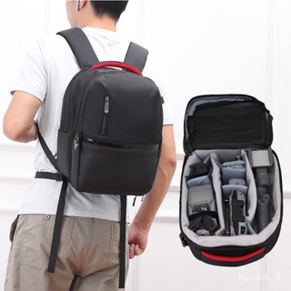camera bag🦊Applicable DJI Royal2MAVIC3 AIR2 SUAV Storage Bag Backpack Camera Accessories Black Other Types J5RE