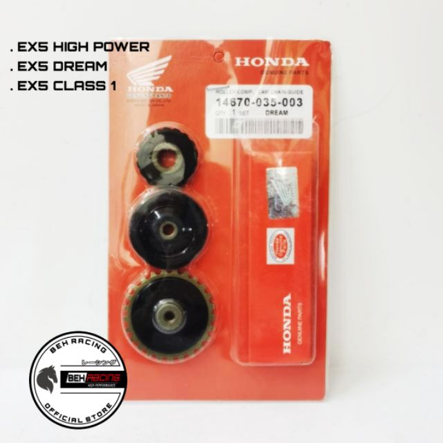  HONDA  EX5  DREAM CLASS  1  TIMING CHAIN ROLLER SET Shopee 