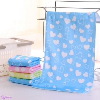 Cute Baby Cartoon Animal Heart Print Bath Towel Absorbent Drying Swimwear  Baby Cotton Kids Towels | Shopee Malaysia