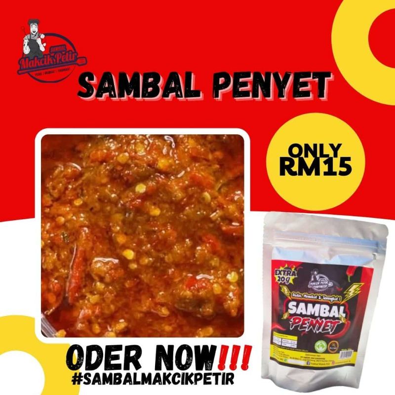 ORIGINAL SAMBAL PENYEK by MAKCIK PETIR | Shopee Malaysia