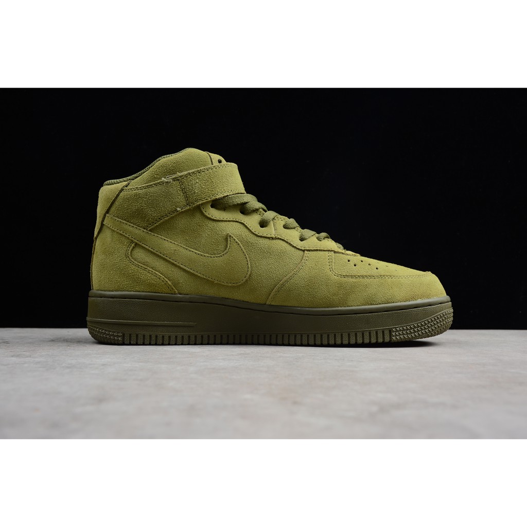 nike air force 1 mid mens green