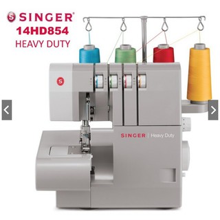 Singer 14hd854 Overlock Sewing Machine Heavy Duty Shopee Malaysia