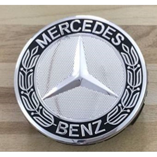 4X 75mm Wheel Center Caps Silver Fit Mercedes-Benz W203 W204 W124 W211 W212 W221