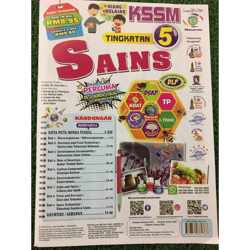 Jawapan buku teks sains tingkatan 5 kssm