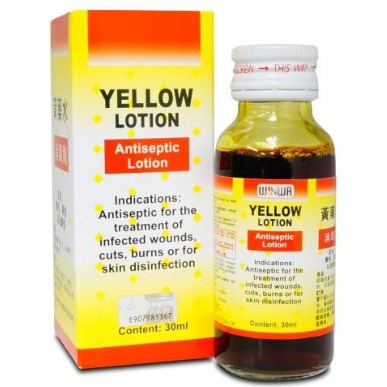 Yellow Lotion Losyen Kuning Antiseptik 30ml Ubat Kuning Antiseptik Melecur Luka Ringan Shopee Malaysia