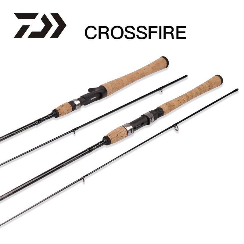 Daiwa Fishing Rod Barrel Swivel-Crossfire Spin 2,10m 10-40g 2 parts 
