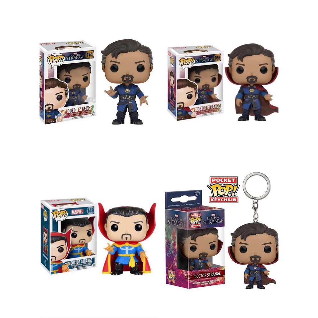 doctor strange funko pop keychain