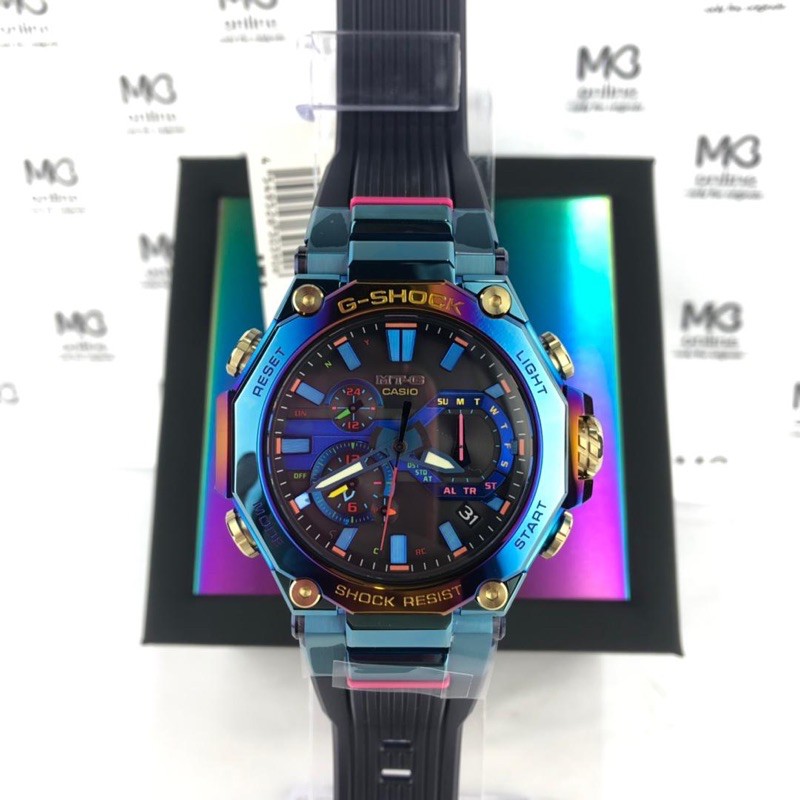 Casio G Shock Blue Phoenix Themed Limited Edition Mtg B00ph 2 Shopee Malaysia