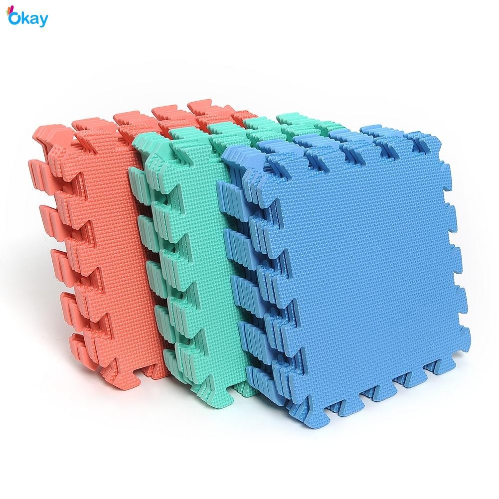 36pc Interlocking Eva Soft Foam Exercise Floor Mat Pad Home Gym