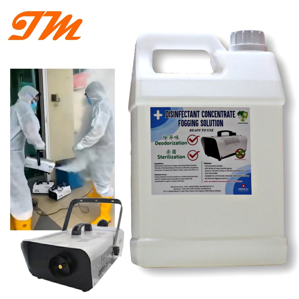 Disinfectant Fogging Solution 5 Litre [Suitable For Fogging Machine