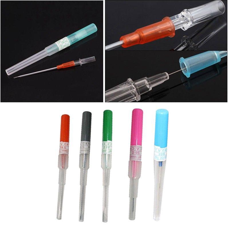 1PC Body Piercing Catheter Needles 14G/16G/18G/20G Gauge Disposable