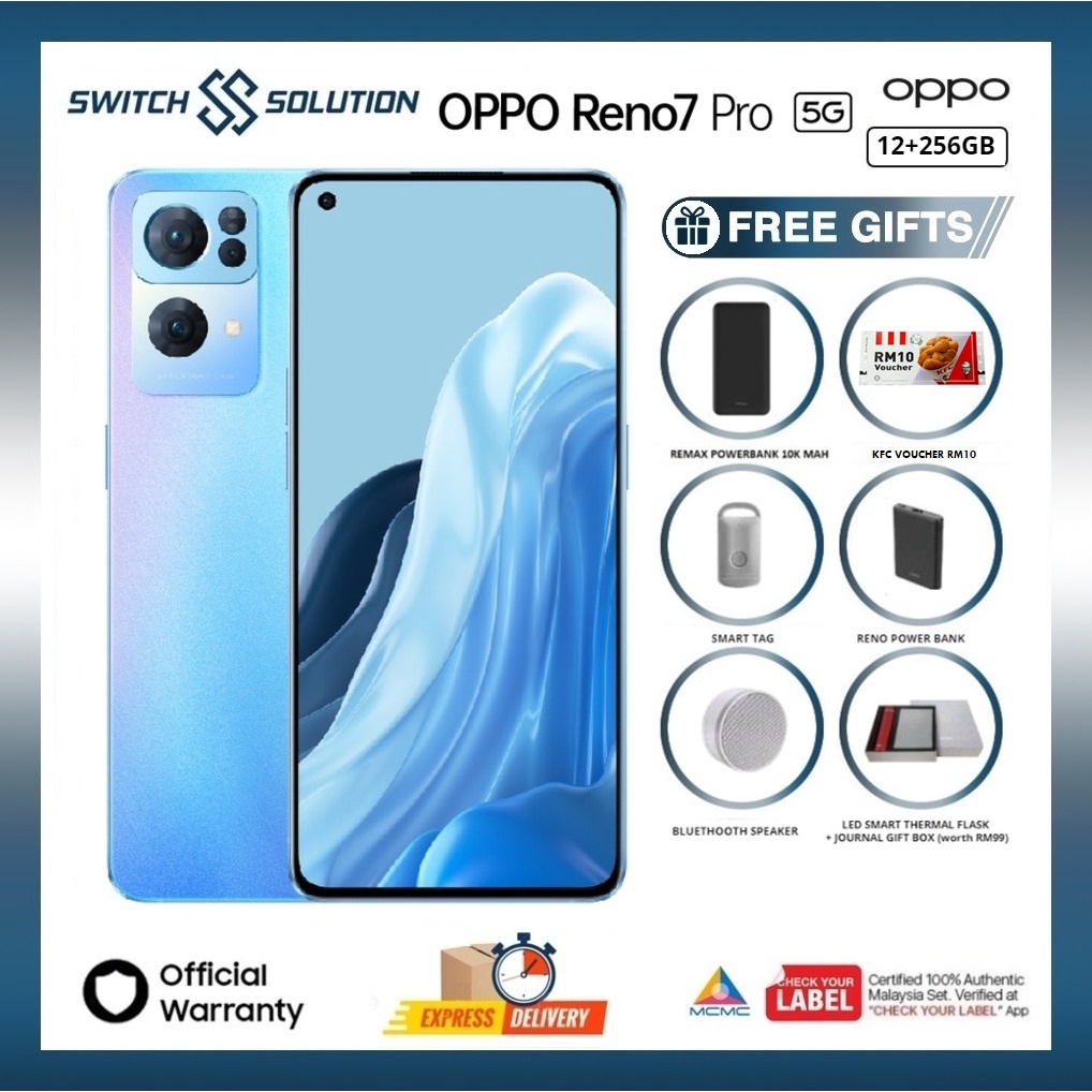 OPPO Reno7 Pro 5G Smartphone (12GB+ 256GB) Reno7 Bokeh Flare Portrait ...