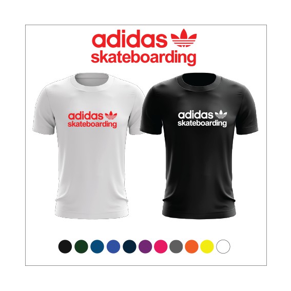 ADIDAS SKATEBOARDING t shirt baju streetwear | Shopee Malaysia