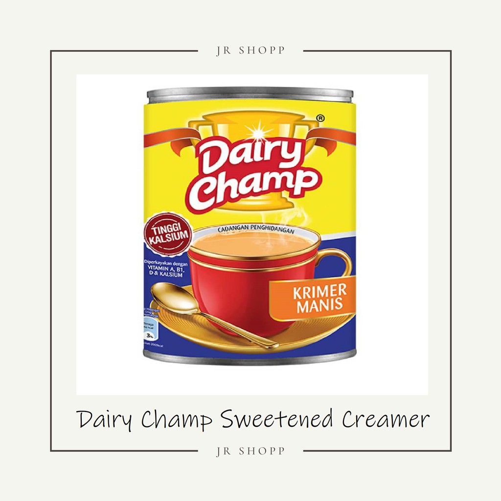 DAIRY CHAMP Condensed Milk Krimer Manis/Sweetened Creamer (500g