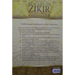 Keagungan Zikir Dan Doa Harian Rasulullah | Shopee Malaysia