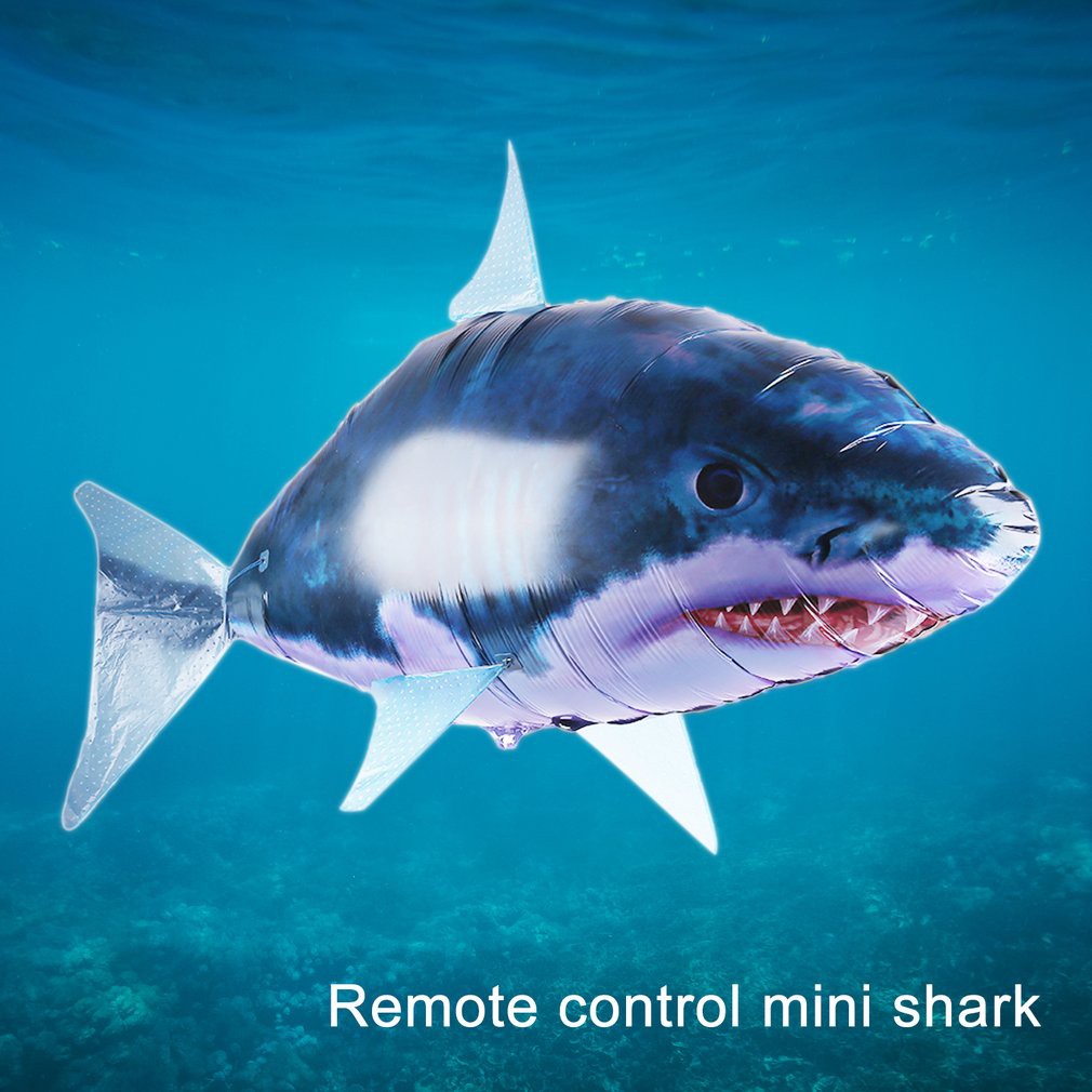 aerial remote control flying shark