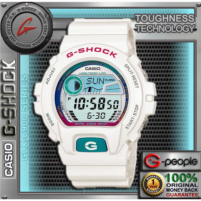 CASIO G-SHOCK GLX-6900-7D / GLX-6900-7 / GLX-6900 G-lide Watch 