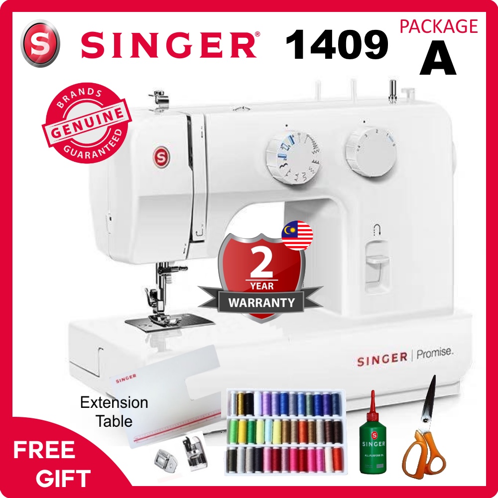 Singer 1409 PROMISE Sewing Machine Mesin Jahit Singer (2 year Local