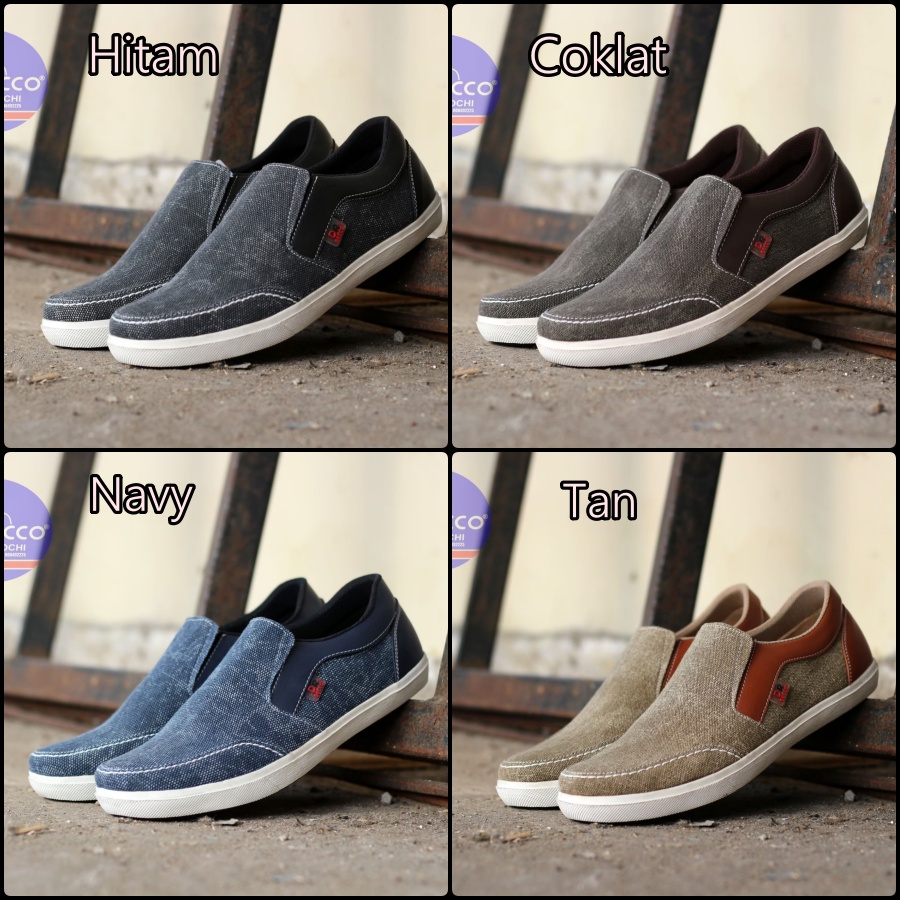 DR BECCO MEN'S CASUAL SLIP-ON SHOES TESLA