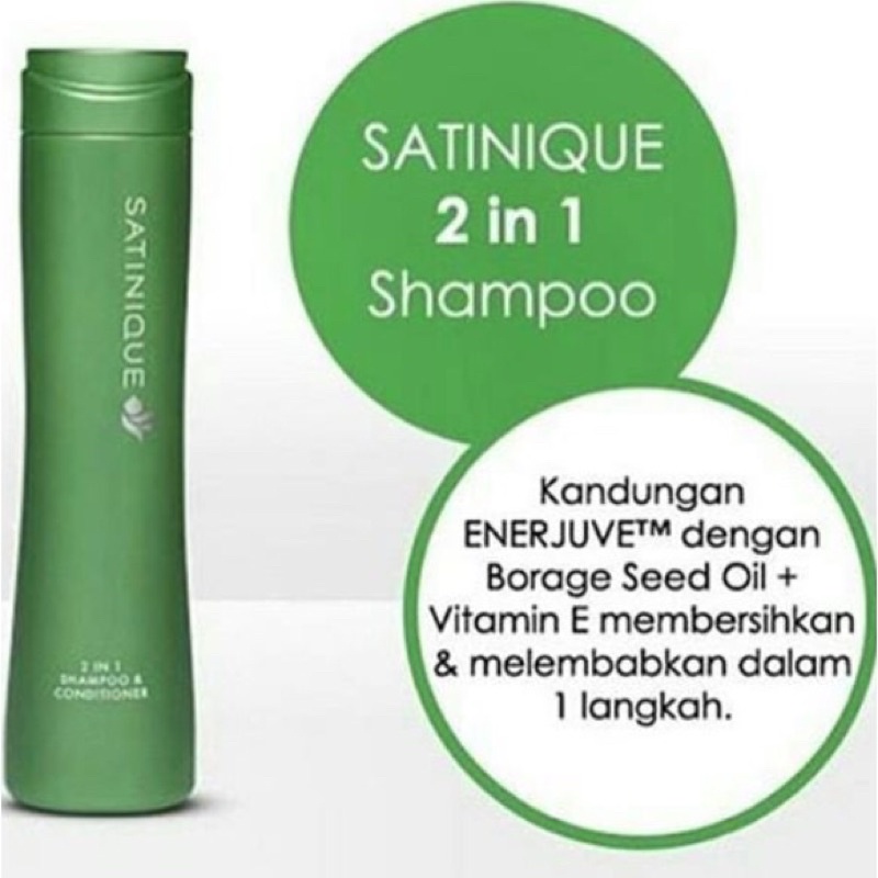 SATINIQUE 2 in 1 Shampoo & Conditioner (280ml) Shopee Malaysia